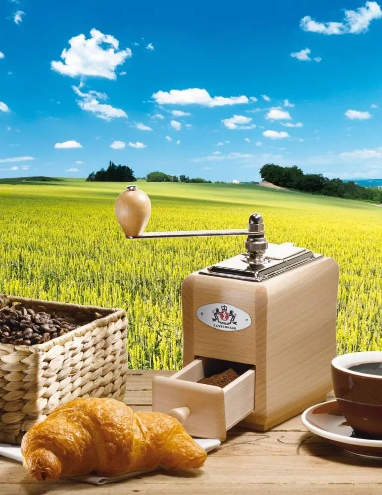 Zassenhaus Kaffeemühle Santiago Buche Natur – Bild 4