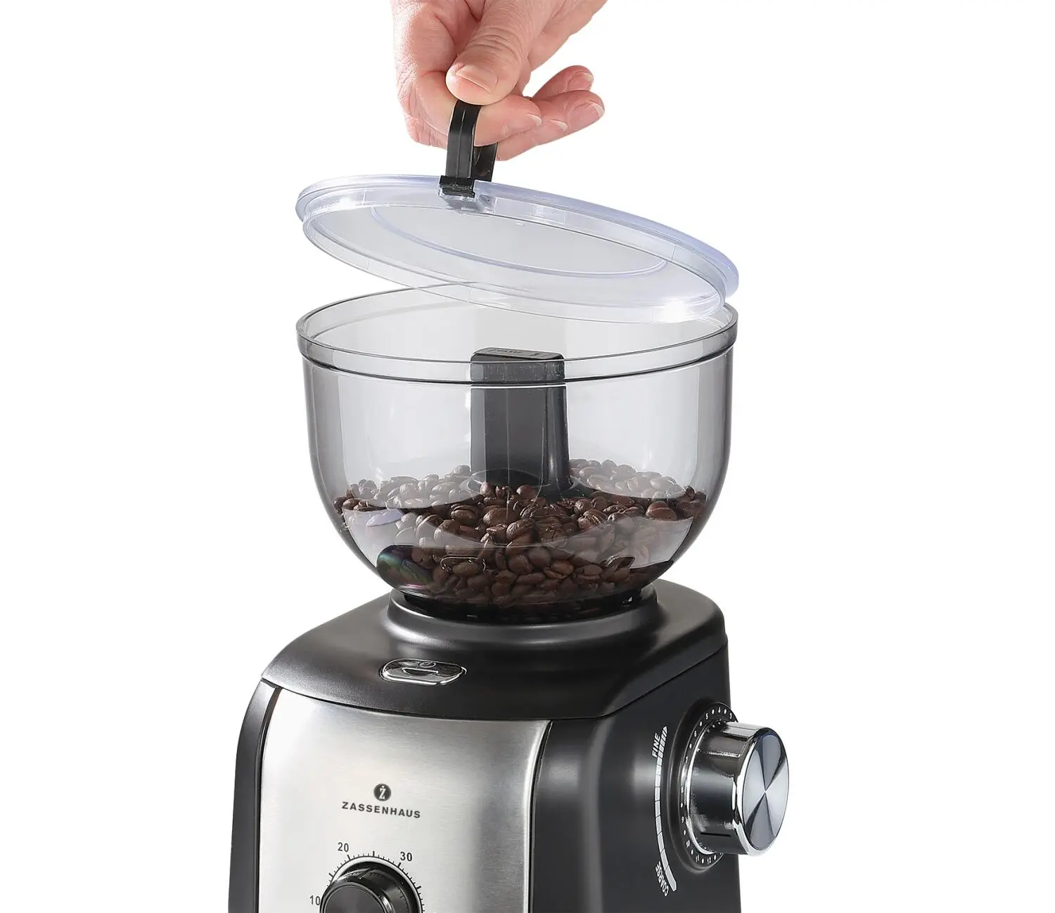 Zassenhaus Elektrische Kaffeemühle Arabica – Bild 6