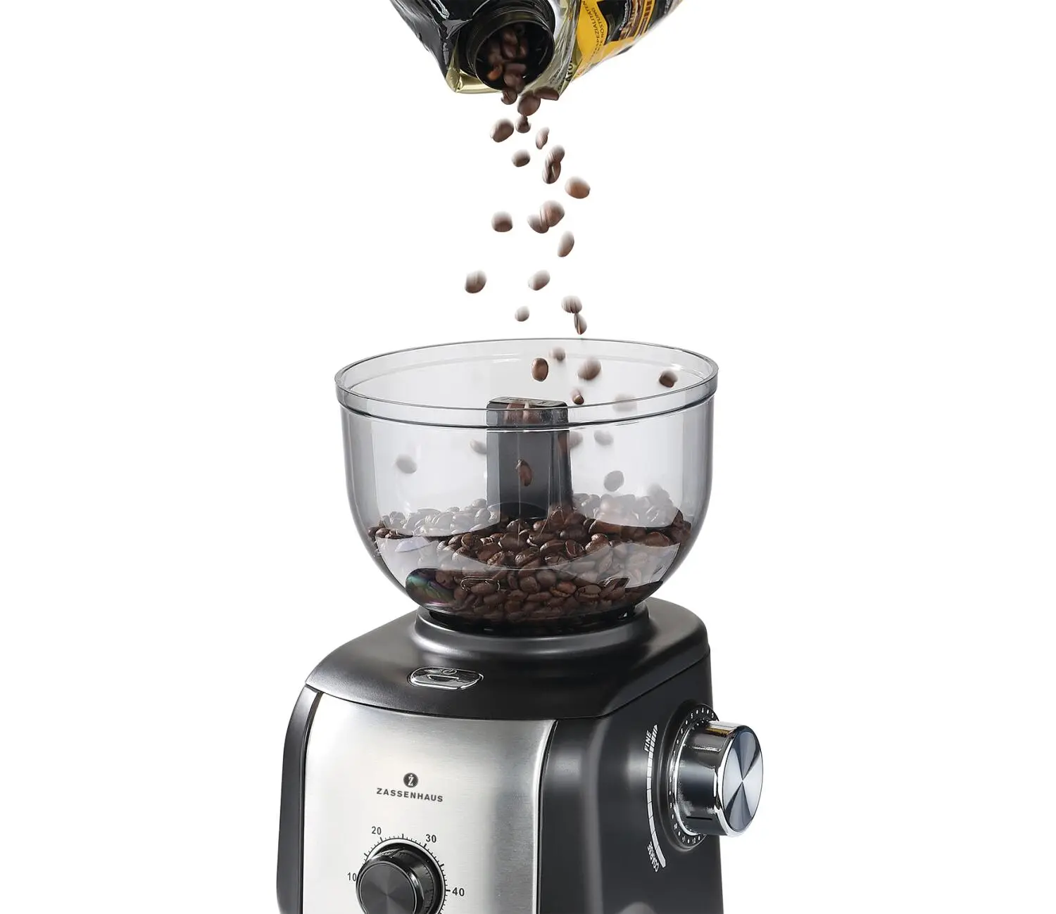 Zassenhaus Elektrische Kaffeemühle Arabica – Bild 2