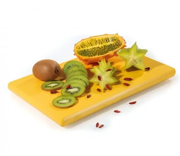 Zassenhaus Schneidebrett PROFI In Gelb – Bild 3