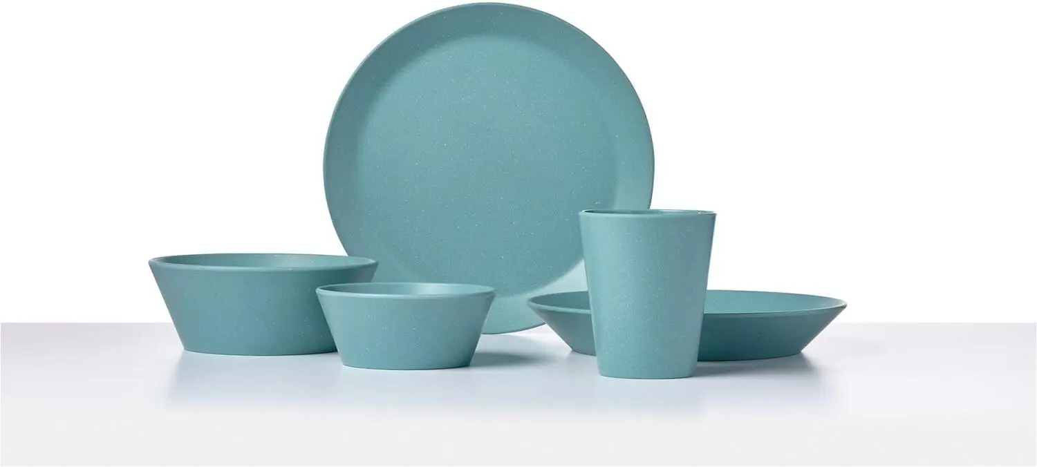 Mepal Suppenteller Bloom 220 Mm - Pebble Green – Bild 2