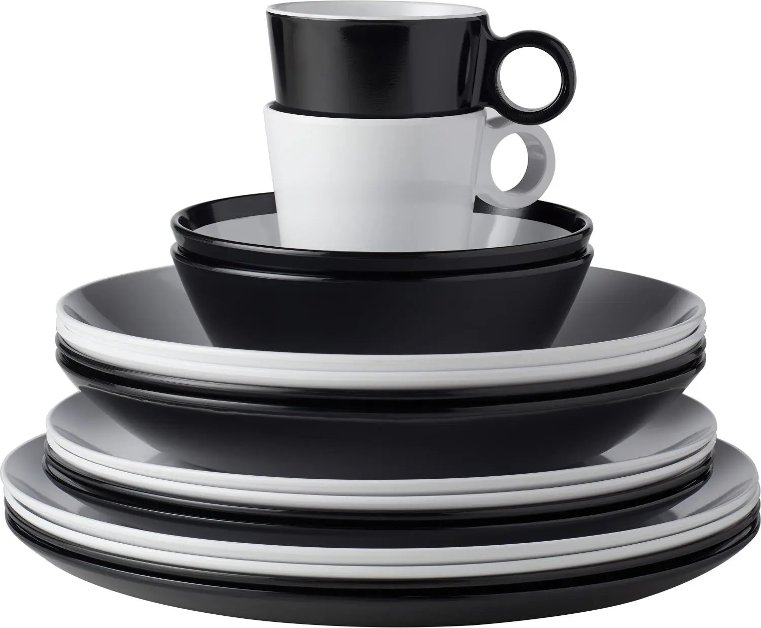 Mepal Suppenteller Flow 220 Mm - Schwarz – Bild 2