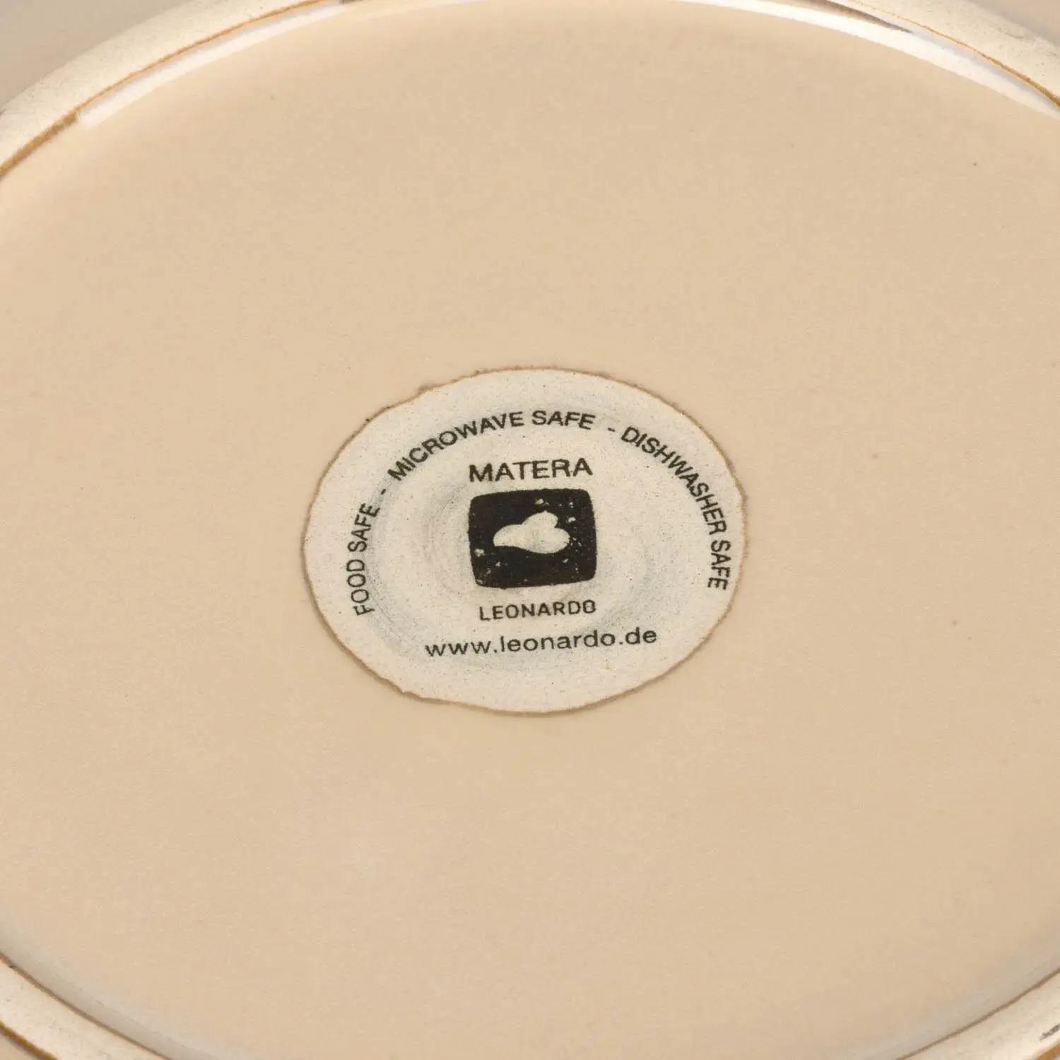 Leonardo Tellerset MATERA 12-teilig Beige Keramik – Bild 4