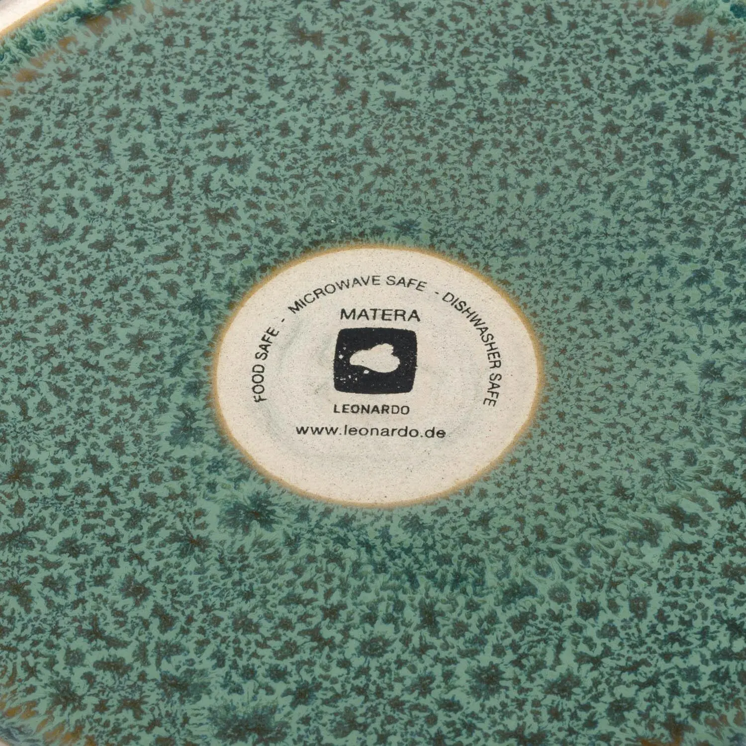 Leonardo Tellerset MATERA 12-teilig Grün Keramik – Bild 6