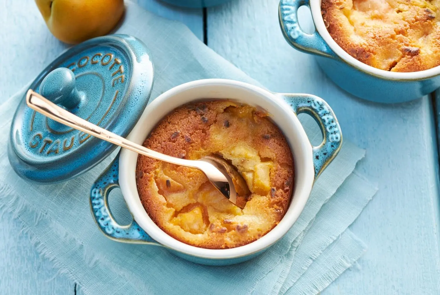 Staub Mini Cocotte In Antiktürkis – Bild 6