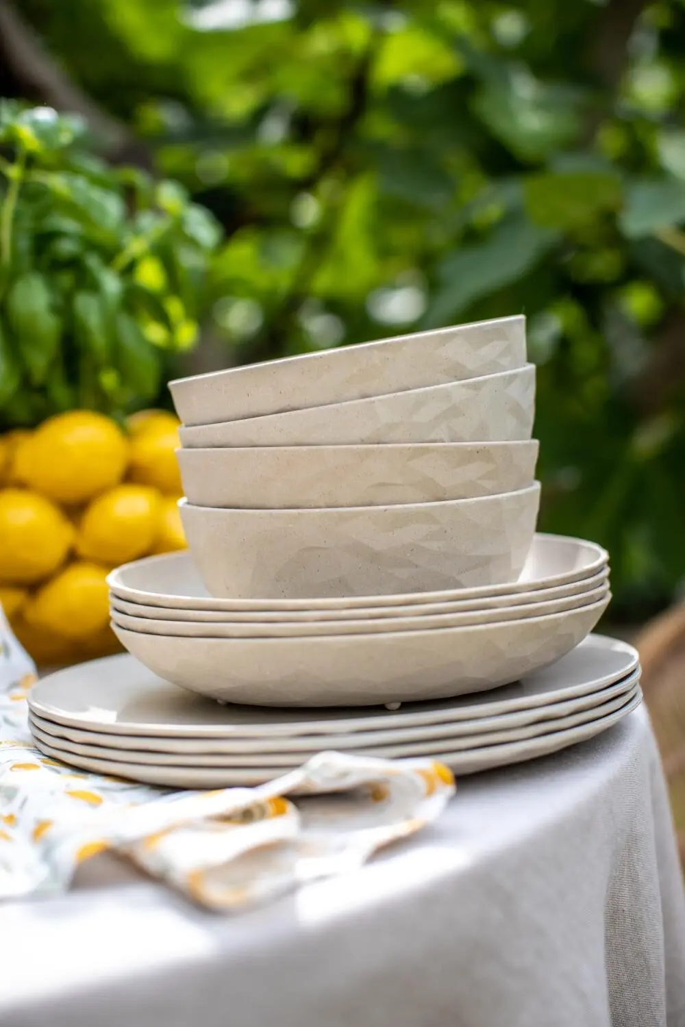 Koziol Teller Groß, 4er-Set In Grün – Bild 4