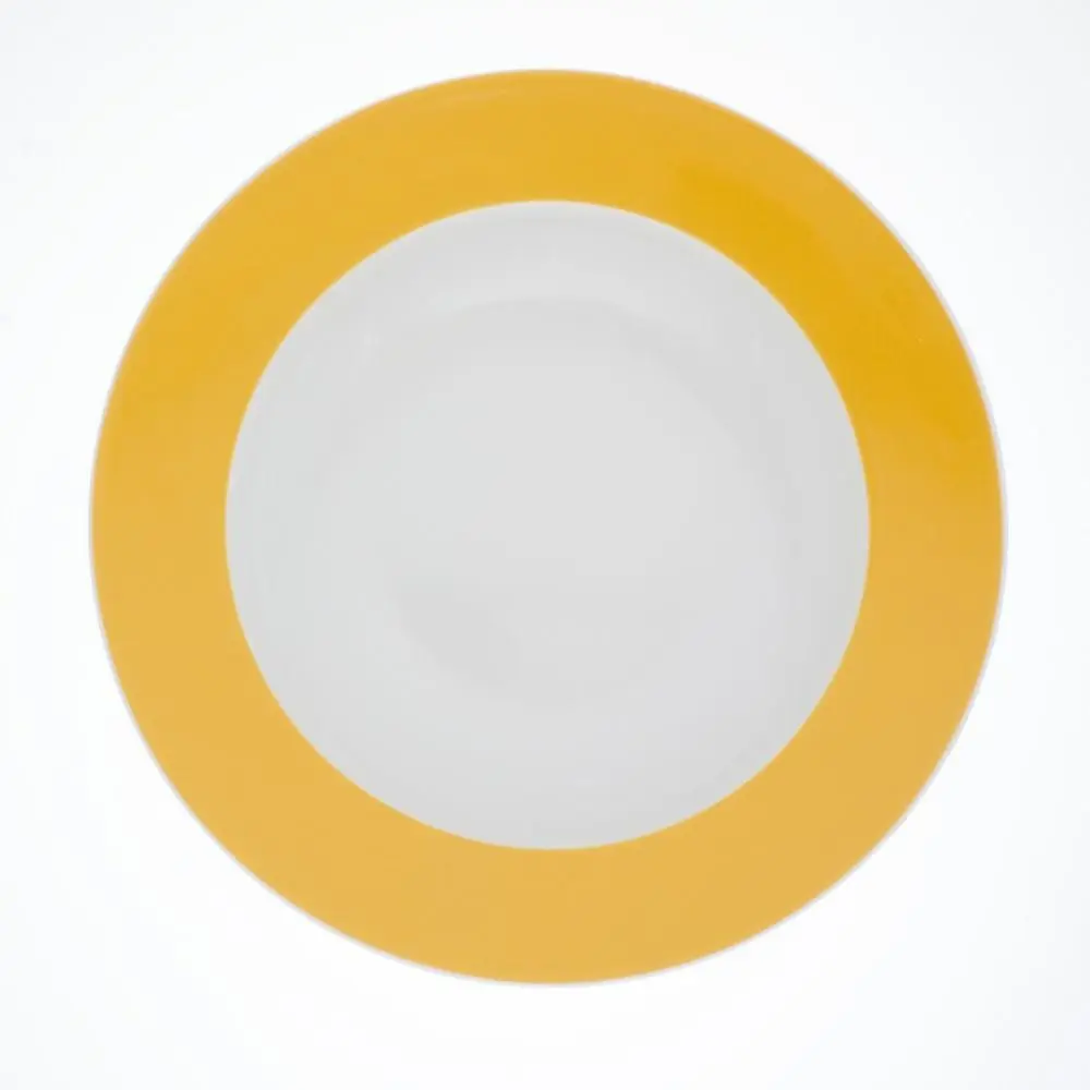 Kahla Pronto Suppenteller 22 Cm In Orange-gelb