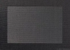 ASA Tischset In Weboptik, Anthrazit