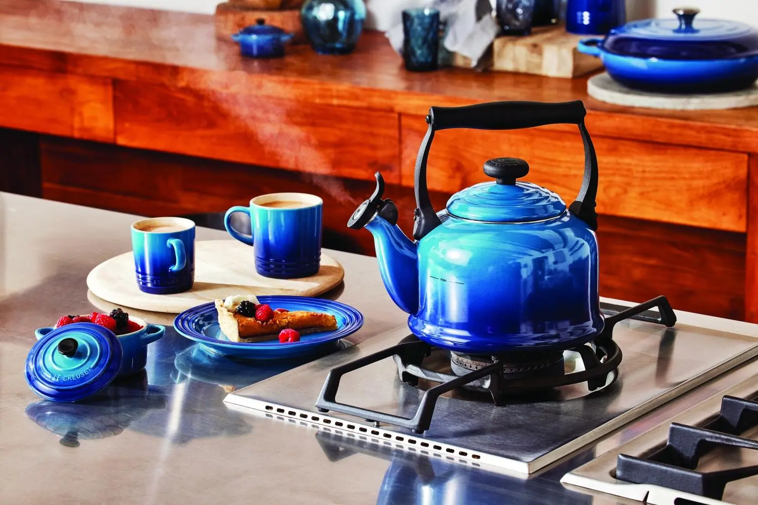 Le Creuset Frühstücksteller In Azure – Bild 3