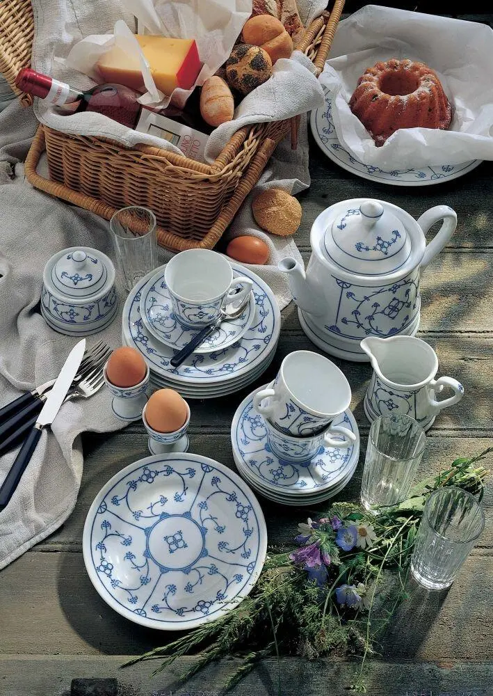 Kahla Tradition Speiseteller 26 Cm In Blau Saks – Bild 2