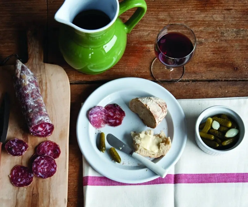 Emile Henry Speiseteller Groß In Granatapfel – Bild 4