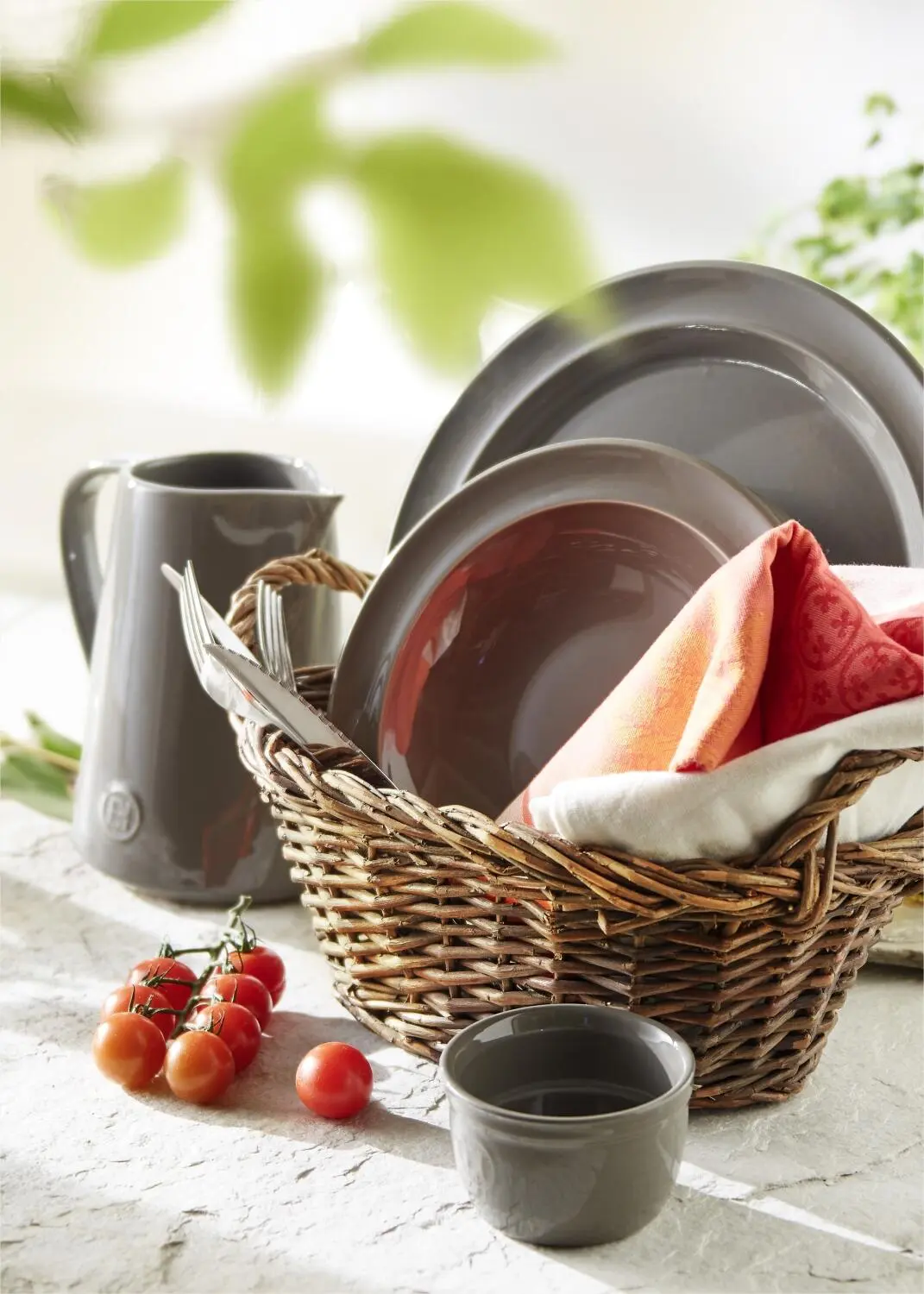 Emile Henry Suppen-/Pastateller In Ton – Bild 3