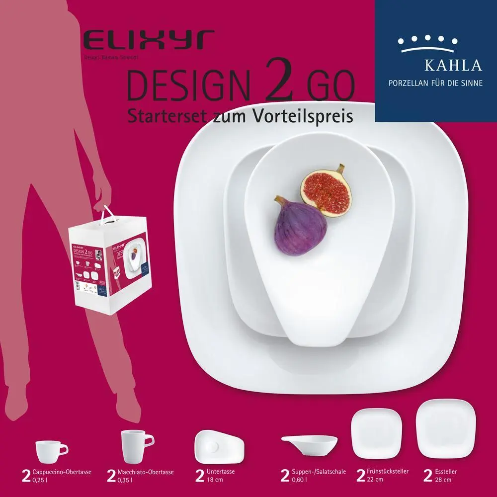 Kahla Elixyr Starterset, 12-teilig – Bild 2