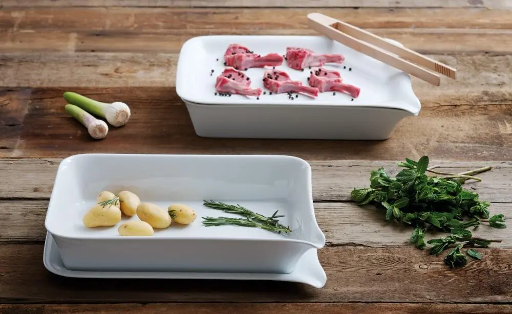 Kahla Five Senses Maxi-Menüplatte 37 X 26 Cm In Weiß – Bild 3