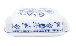 Kahla Rossella Butterdose, Eckig In Zwiebelmuster