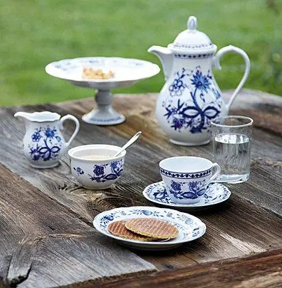 Kahla Rossella Kaffee-Obertasse 0,18 L In Zwiebelmuster – Bild 4