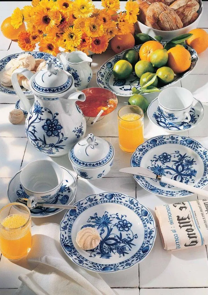 Kahla Rossella Kaffeebecher 0,30 L In Zwiebelmuster – Bild 4