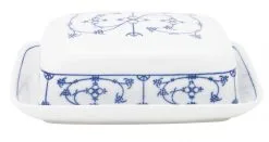 Kahla Tradition Butterdose, Eckig In Blau Saks