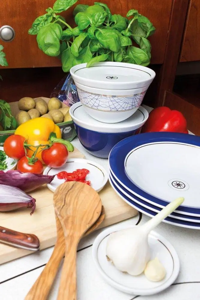 Kahla Kuchenteller Magic Grip On Tour Blue Harbour, 21,5 Cm – Bild 4