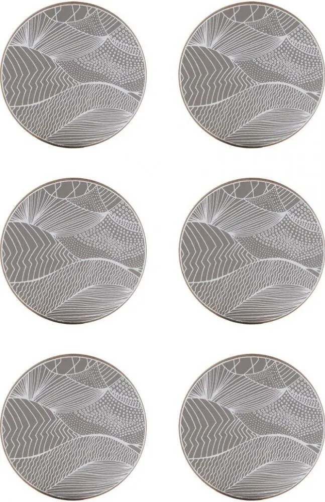 Ary Trays Åry Trays Untersetzer Japanische Landschaft Stein Rund