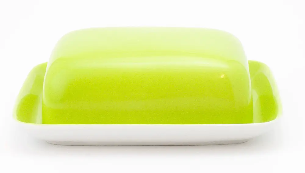 Kahla Pronto Butterdose, Eckig In Limone