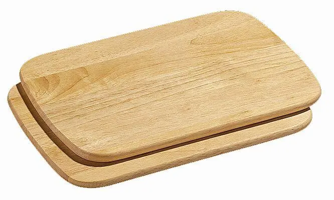 Zassenhaus Frühstücksbrett Gummibaum, 2er-Set