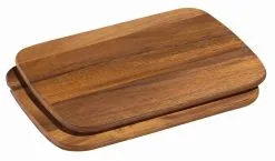 Zassenhaus Frühstücksbrett Akazienholz, 2er-Set