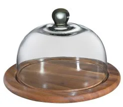 Zassenhaus Käseglocke Aus Akazienholz