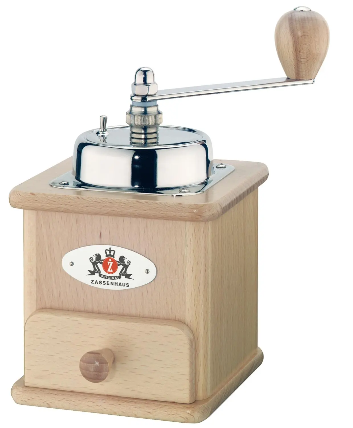 Zassenhaus Kaffeemühle Brasilia Buche Natur