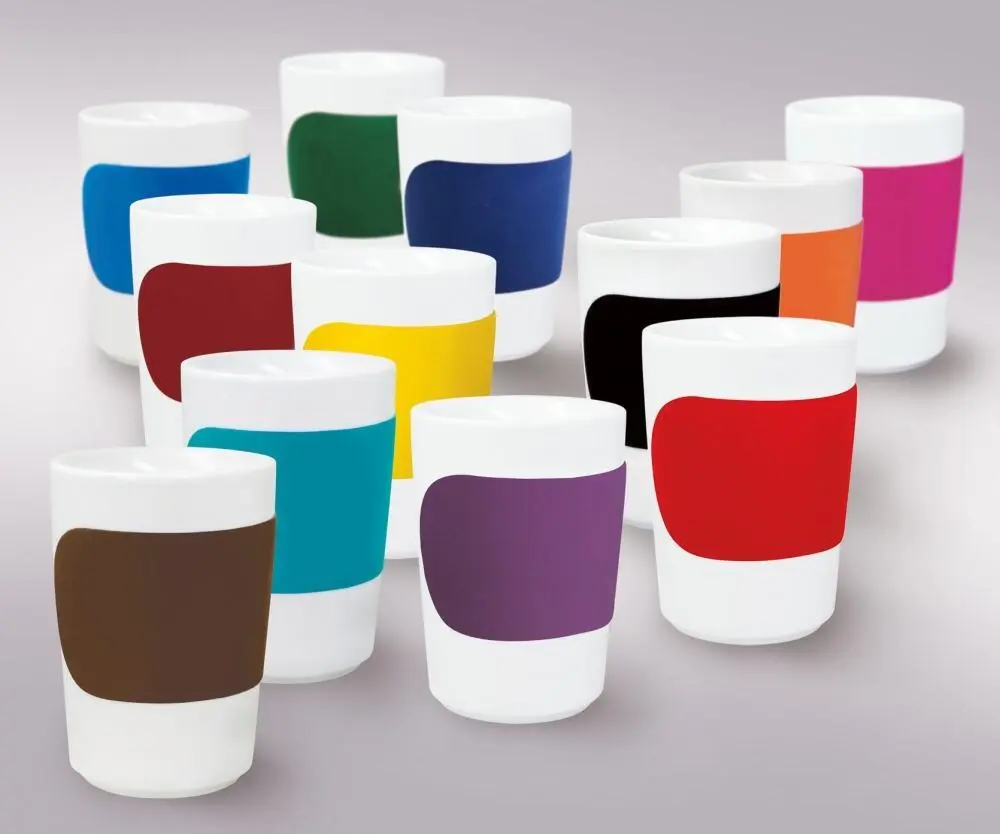 Kahla Five Senses Maxi-Becher 0,35 L In Touch! Dunkelblau – Bild 2