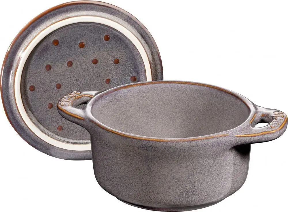Staub Mini Cocotte In Antikgrau – Bild 4